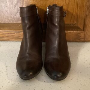 Sam Edelman Dark Brown Ankle Booties